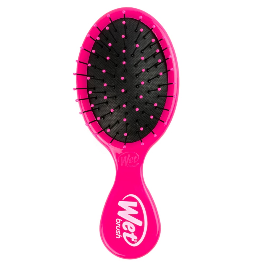 76745681713168066 Mini Detangler mała szczotka do włosów Pink - obrazek 1