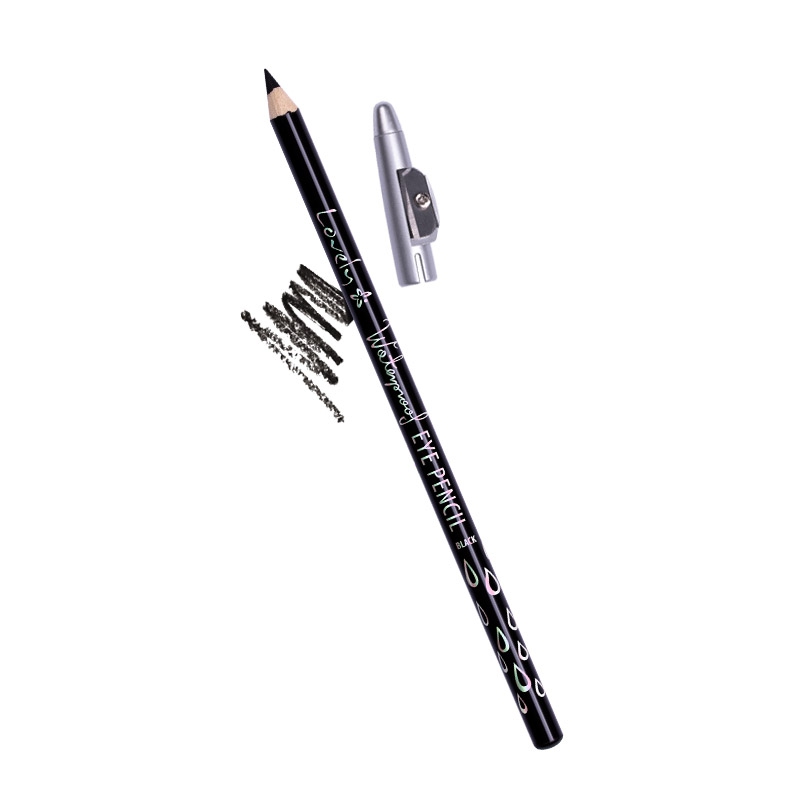 76907051646829381 Waterproof Eye Pencil wodoodporna kredka do oczu Black - obrazek 1