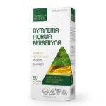 Gymnema Morwa Berberyna suplement diety 60 kapsułek