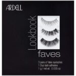 Lookbook Faves zestaw 3 pary sztucznych rzęs + Duo Lash Adhesive klej do rzęs 1g