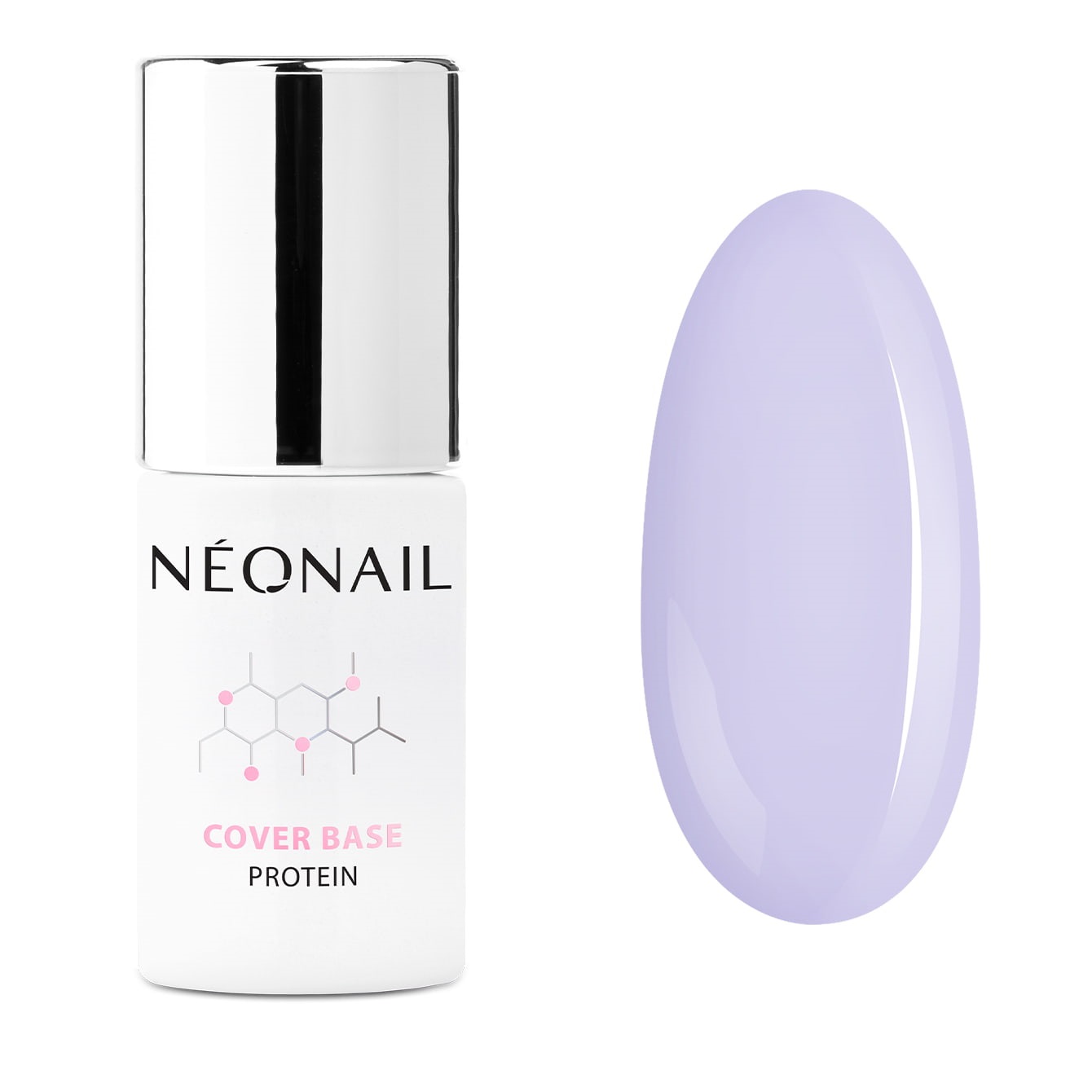 77045901684399119 Cover Base Protein proteinowa baza hybrydowa Pastel Lilac 7.2ml - obrazek 1