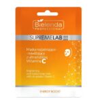 SupremeLab Energy Boost maska rozjaśniająco-nawilżająca z ultrastabilną witaminą C