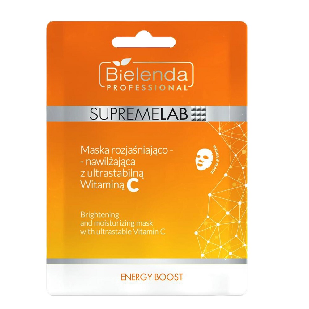 77056901721325428 SupremeLab Energy Boost maska rozjaśniająco-nawilżająca z ultrastabilną witaminą C - obrazek 1