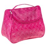 Geometric kuferek z klapą Magenta XL