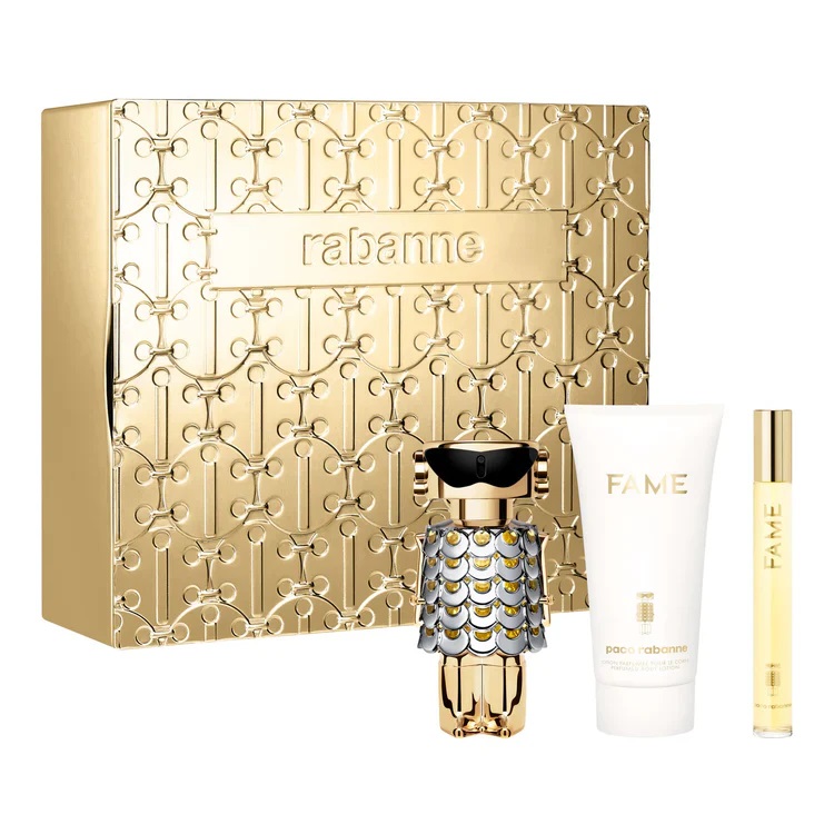 77082421734616634 Fame zestaw woda perfumowana spray 50ml + balsam do ciała 75ml + miniatura wody perfumowanej spray 10ml - obrazek 1