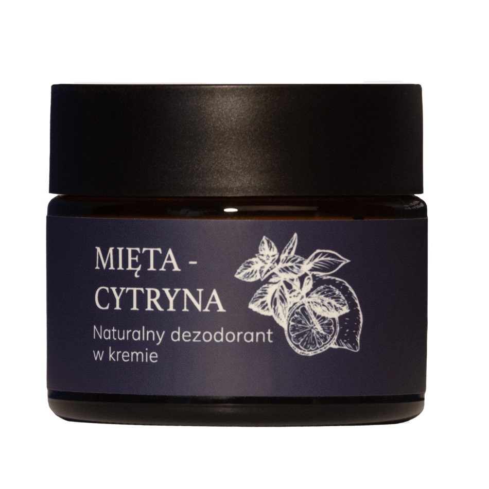 77090481721807186 Mięta-Cytryna naturalny dezodorant w kremie 50ml - obrazek 1