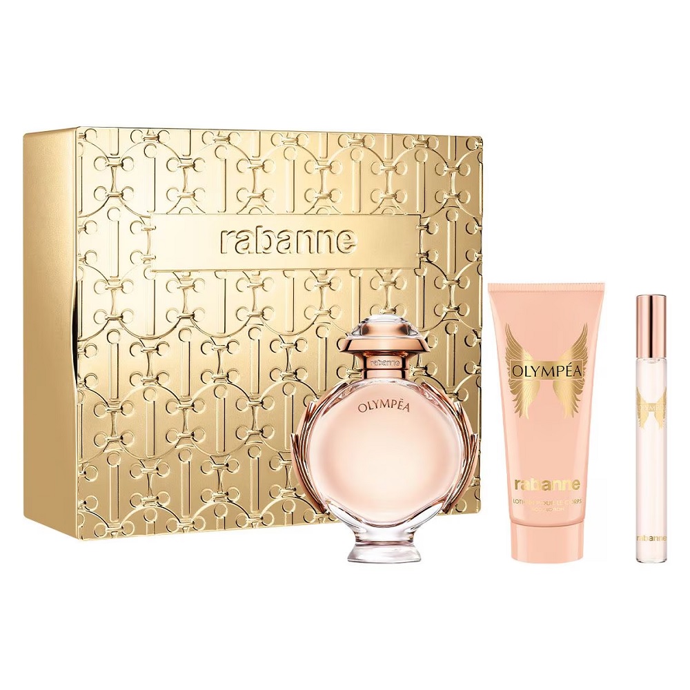 77100011730976427 Olympea zestaw woda perfumowana spray 80ml + balsam do ciała 100ml + woda perfumowana spray 10ml - obrazek 1