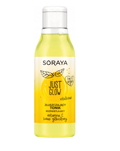 77155511588760204 Just Glow złuszczający tonik rozświetlający 150ml - obrazek 1
