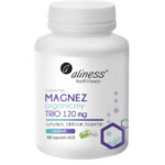 Magnez organiczny Trio 120mg suplement diety 100 kapsułek