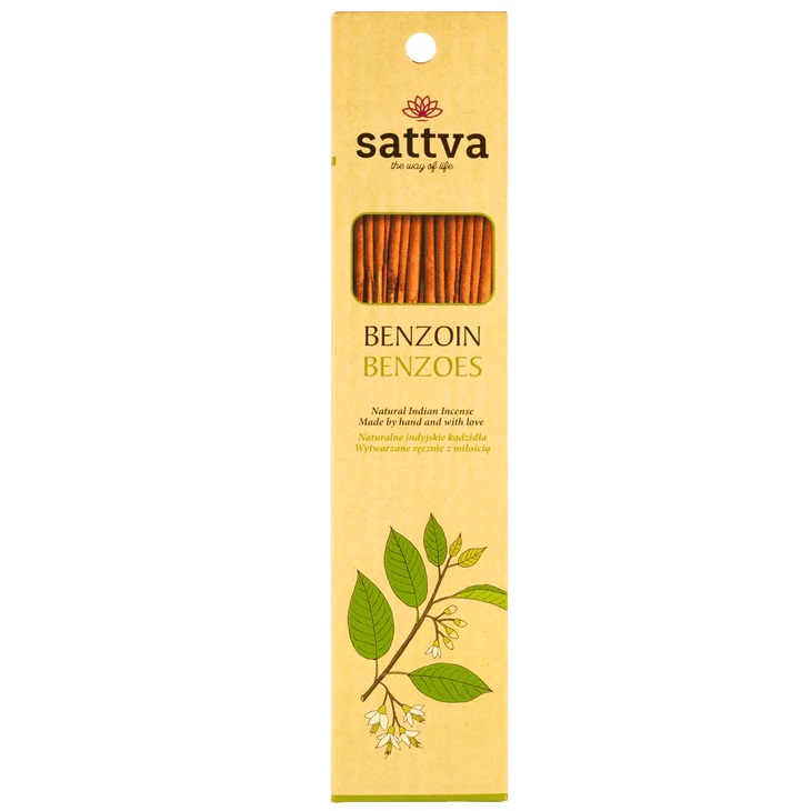 77232811749461264 Natural Indian Incense naturalne indyjskie kadzidełko Benzoes 15szt - obrazek 1