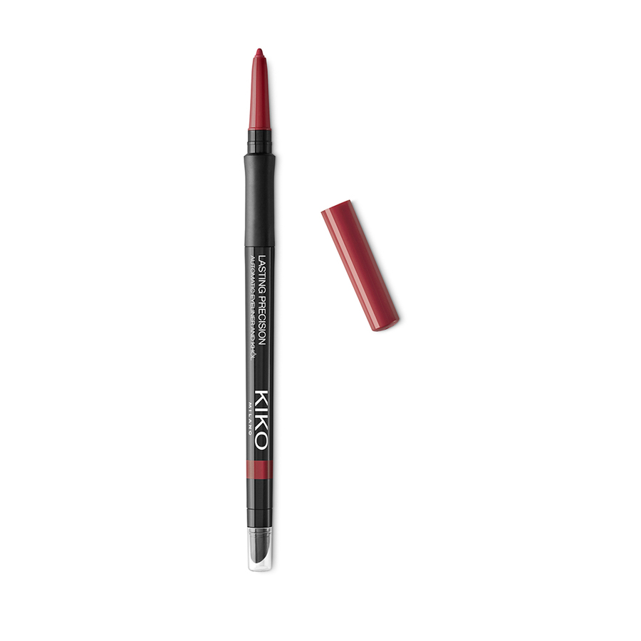 LASTING PRECISION AUTOMATIC EYELINER AND KHOL 04 Lasting Precision Automatic Eyeliner And Kajal kredka do oczu 04 Spicy Burgundy 0.35g - obrazek 1