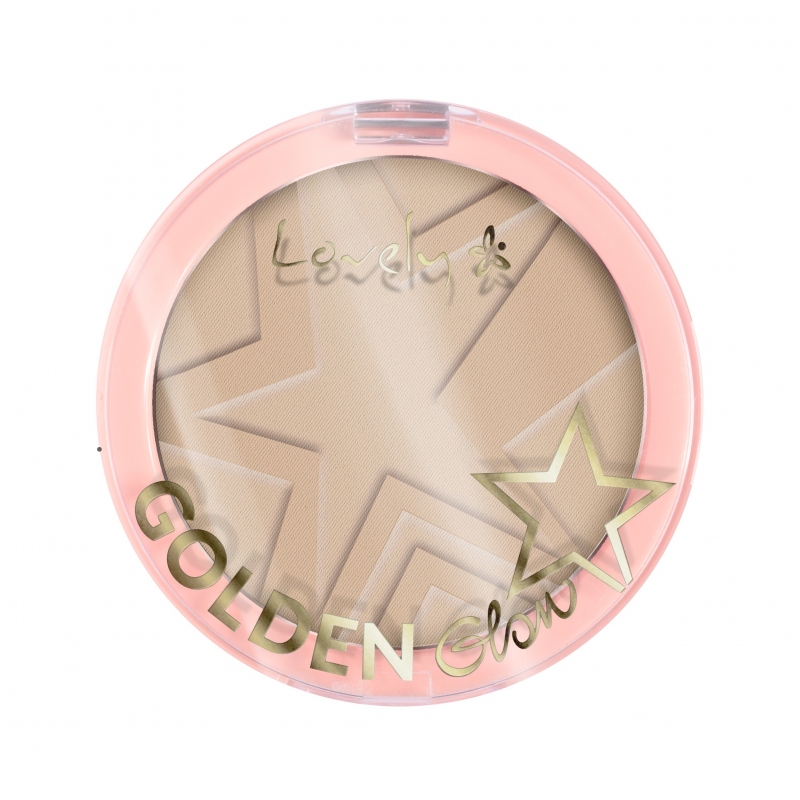 77303691572374051 Golden Glow Powder puder do konturowania twarzy 2 Light Beige 10g - obrazek 1