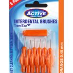 Interdental Brushes czyściki do przestrzeni międzyzębowych 0.45mm 6szt.
