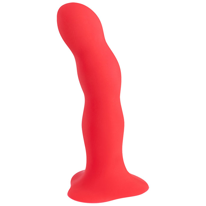 77385331646125025 Bouncer dildo z ruchomymi kuleczkami Czerwony - obrazek 1