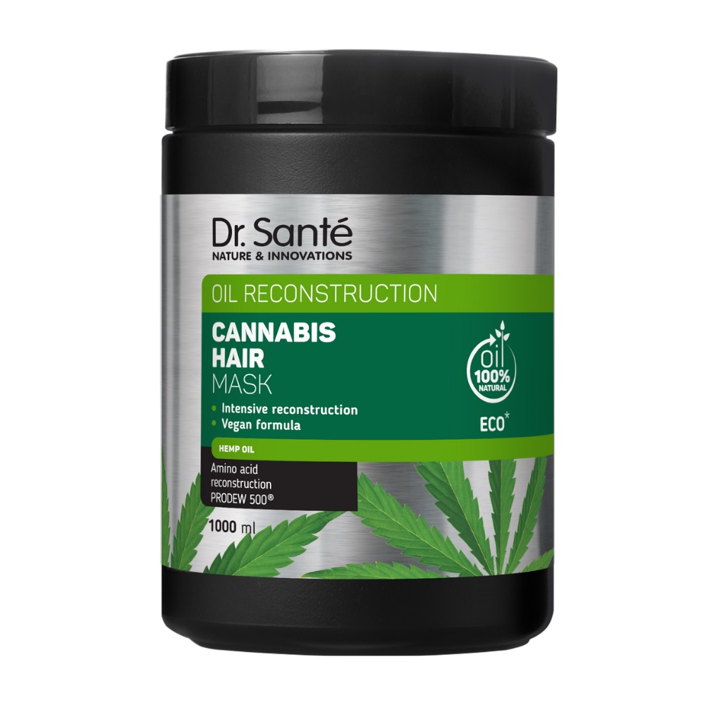77427241660031990 Cannabis Hair Mask rewitalizująca maska do włosów 1000ml - obrazek 1