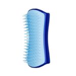 Small De-shedding Dog Grooming Brush szczotka do wyczesywania podszerstka Blue