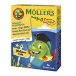 Omega-3 Rybki żelki z kwasami omega-3 i witaminą D3 dla dzieci Jabłkowe 36szt.