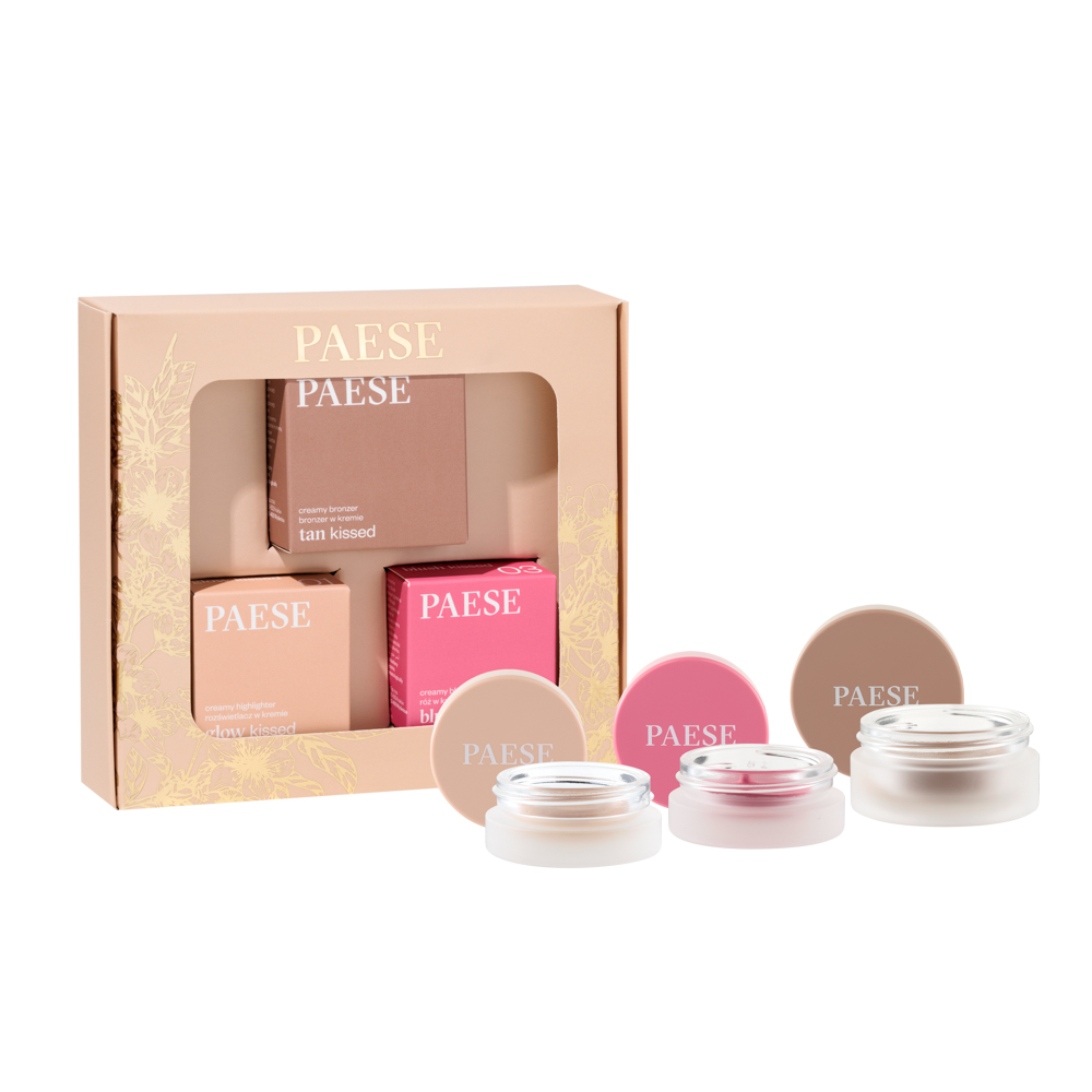 77586441729601676 Contouring 01 zestaw kremowy róż + rozświetlacz w kremie + bronzer w kremie - obrazek 1