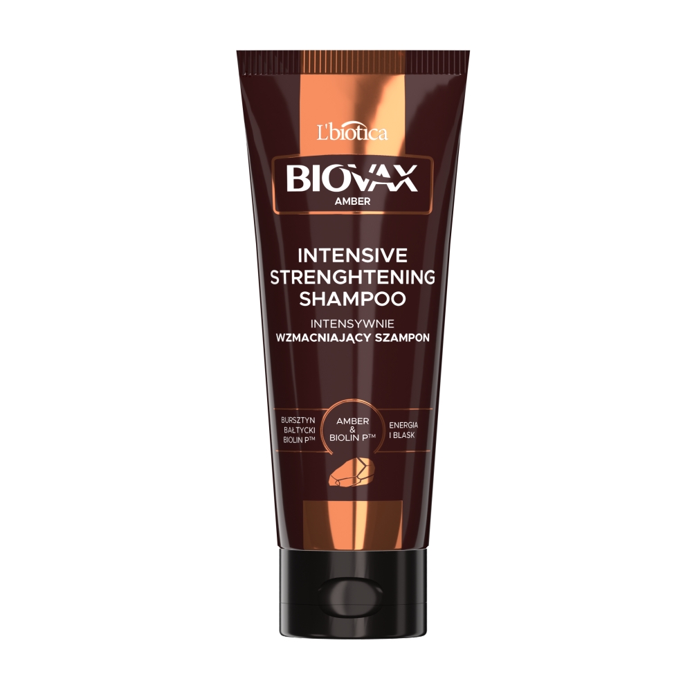 77624281659355248 Amber intensywnie wzmacniający szampon do włosów Bursztyn & Biolin 200ml - obrazek 1