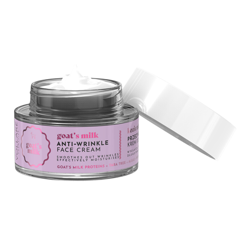 77717431664450725 Kozie Mleko krem do twarzy przeciwzmarszczkowy Drzewo Tara i Algi Czerwone 50ml - obrazek 1
