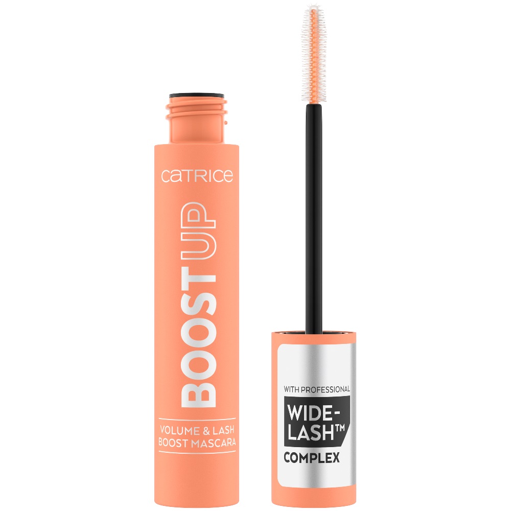 77738031696257218 Boost Up Volume & Lash Boost Mascara pogrubiający tusz do rzęs 010 Deep Black 11ml - obrazek 1