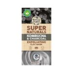 Super Naturals Kombucha & Charcoal Exfoliating Clay Mask złuszczająca maska glinkowa do twarzy 10g
