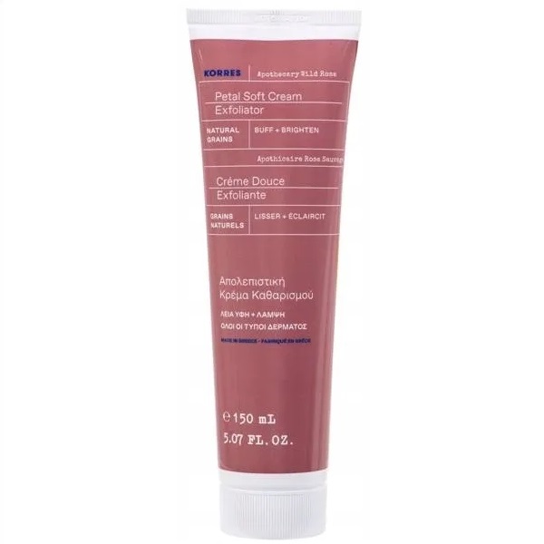 77814961687952801 Apothecary Wild Rose Petal Soft Cream Exfoliator delikatny krem złuszczający 150ml - obrazek 1