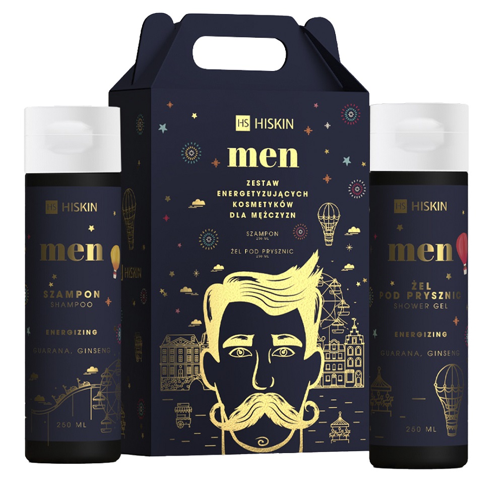 77993881701674115 Men zestaw szampon do włosów 250ml + żel pod prysznic 250ml - obrazek 1