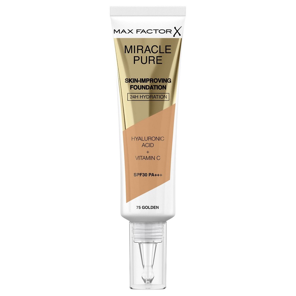78002391644839607 Miracle Pure SPF30 PA+++ podkład poprawiający kondycję skóry 75 Golden 30ml - obrazek 1