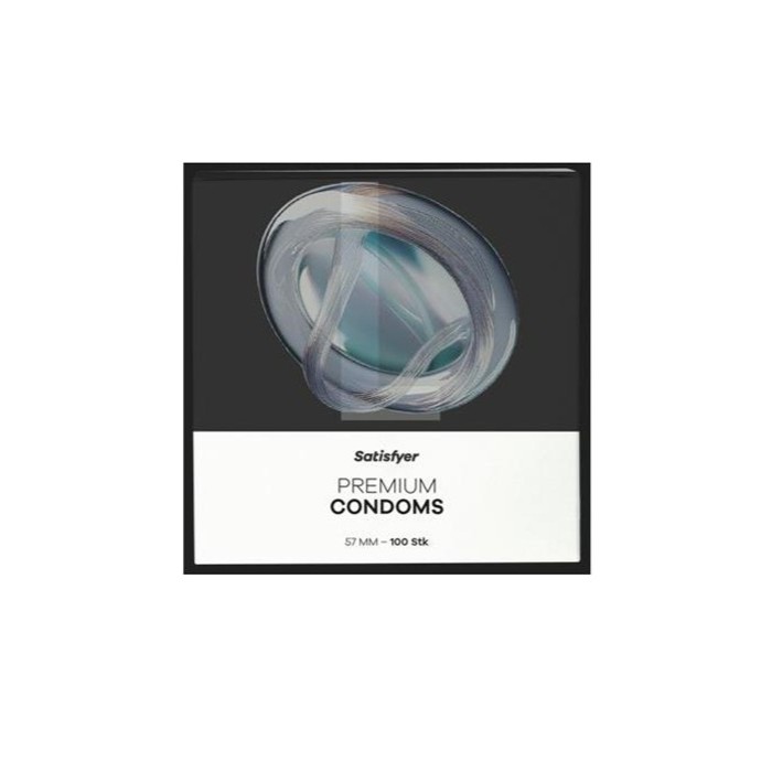 78032541755681820 Premium Condoms prezerwatywy lateksowe 57mm 100szt. - obrazek 1