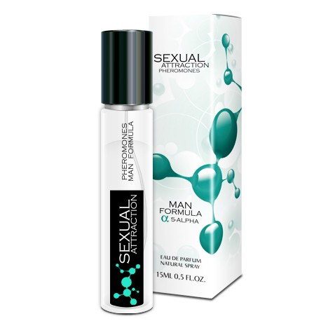 78070151626168724 Pheromones Man Formula 5-Alpha feromony dla mężczyzn woda perfumowana spray 15ml - obrazek 1
