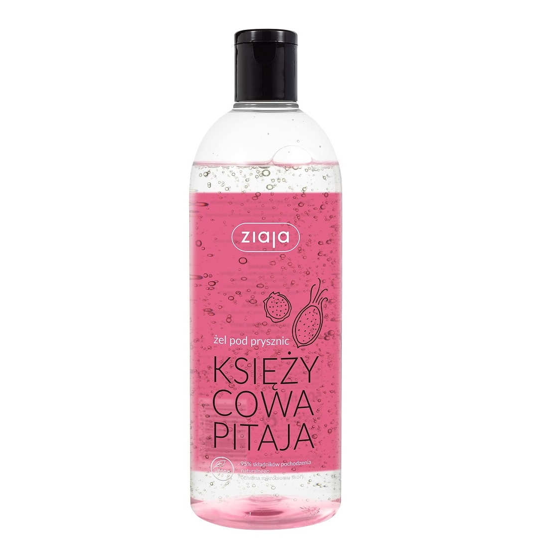78073661704191044 Vegan żel pod prysznic Księżycowa Pitaja 500ml - obrazek 1