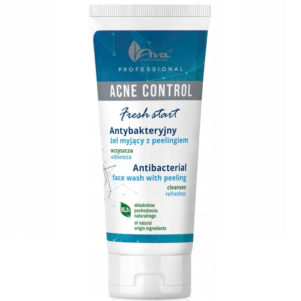 78103781690959447 Acne Control Professional antybakteryjny żel myjący z peelingiem 200ml - obrazek 1