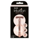 Intuition Rose Gold maszynka do golenia i 10 ostrzy