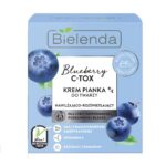 Blueberry C-TOX krem pianka do twarzy nawilżająco-rozświetlający na dzień i noc 40g