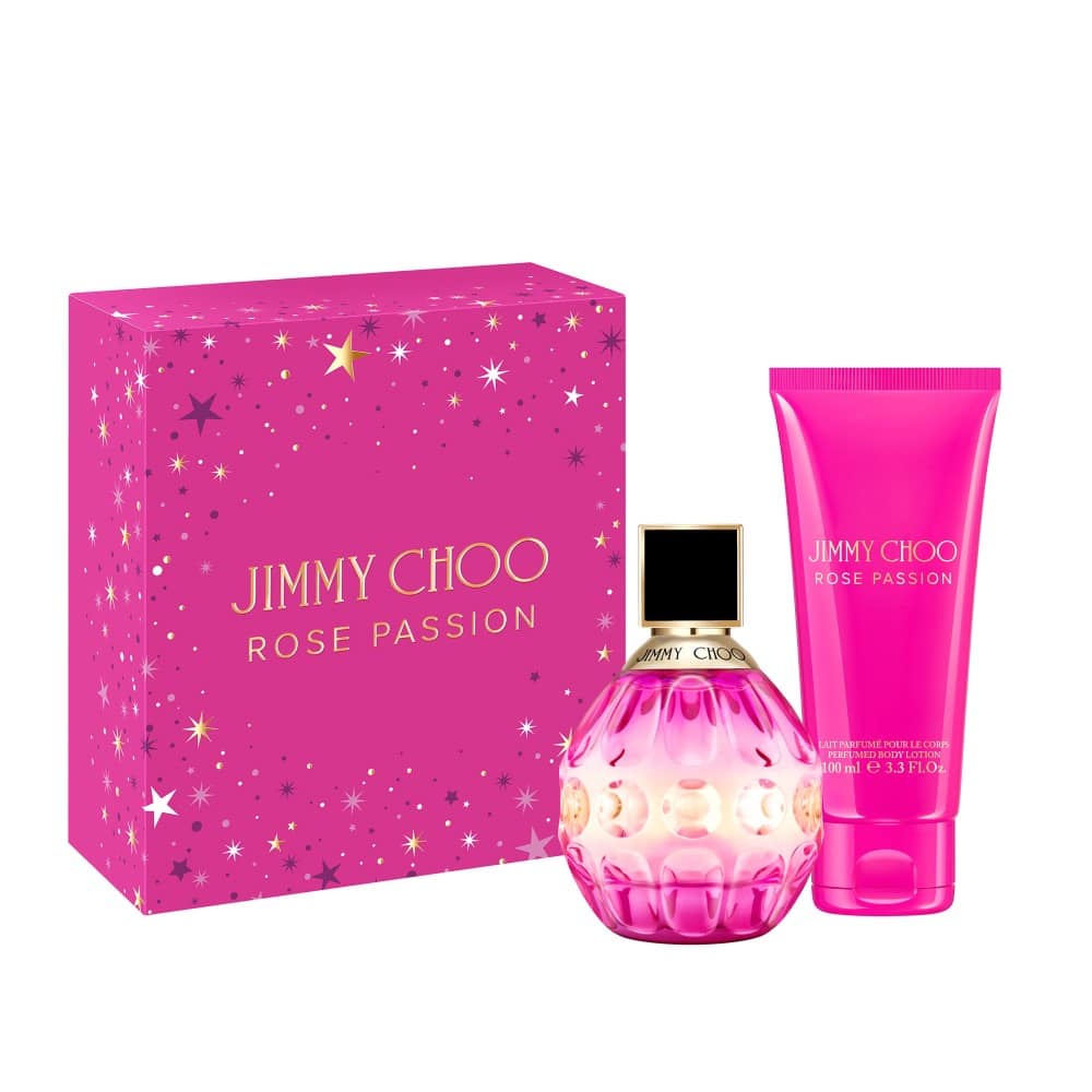 78256041721965462 Rose Passion zestaw woda perfumowana spray 60ml + balsam do ciała 100ml - obrazek 1