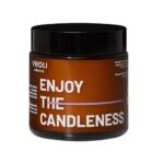Enjoy The Candleness wegańska świeca do masażu z 40% masłem shea i olejem z pestek śliwki 100ml