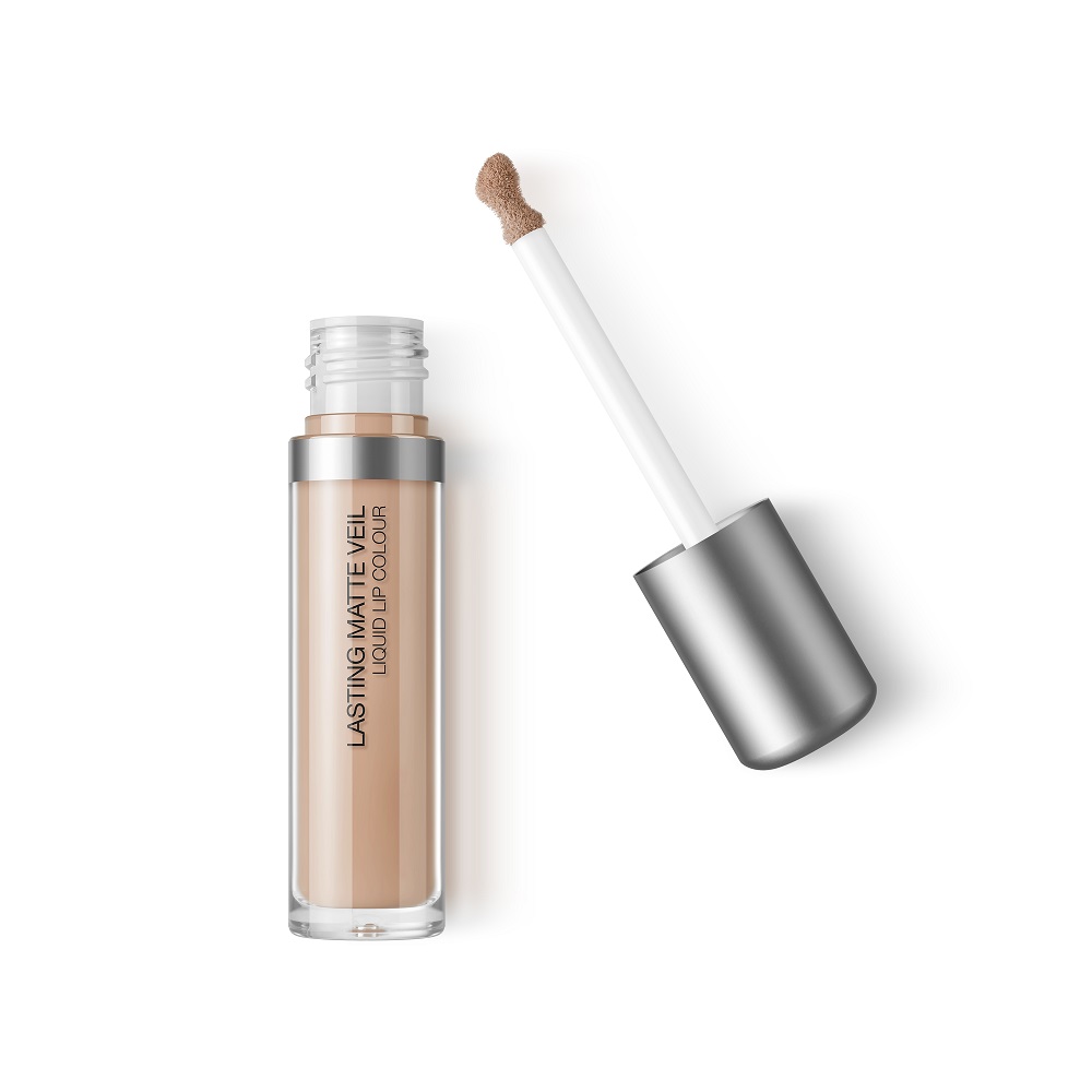 KM000000352001B Lasting Matte Veil Liquid Lip Colour matowa pomadka w płynie 01 Caffelatte 4ml - obrazek 1