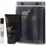 Legend Night zestaw miniatura wody perfumowanej spray 7.5ml + balsam po goleniu 50ml + kosmetyczka