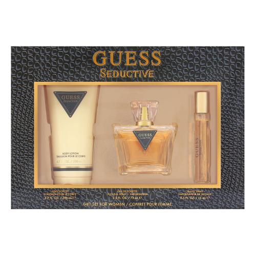 78304391603269352 Seductive For Women zestaw woda toaletowa spray 75ml + miniaturka wody toaletowej 15ml + balsam do ciała 200ml - obrazek 1