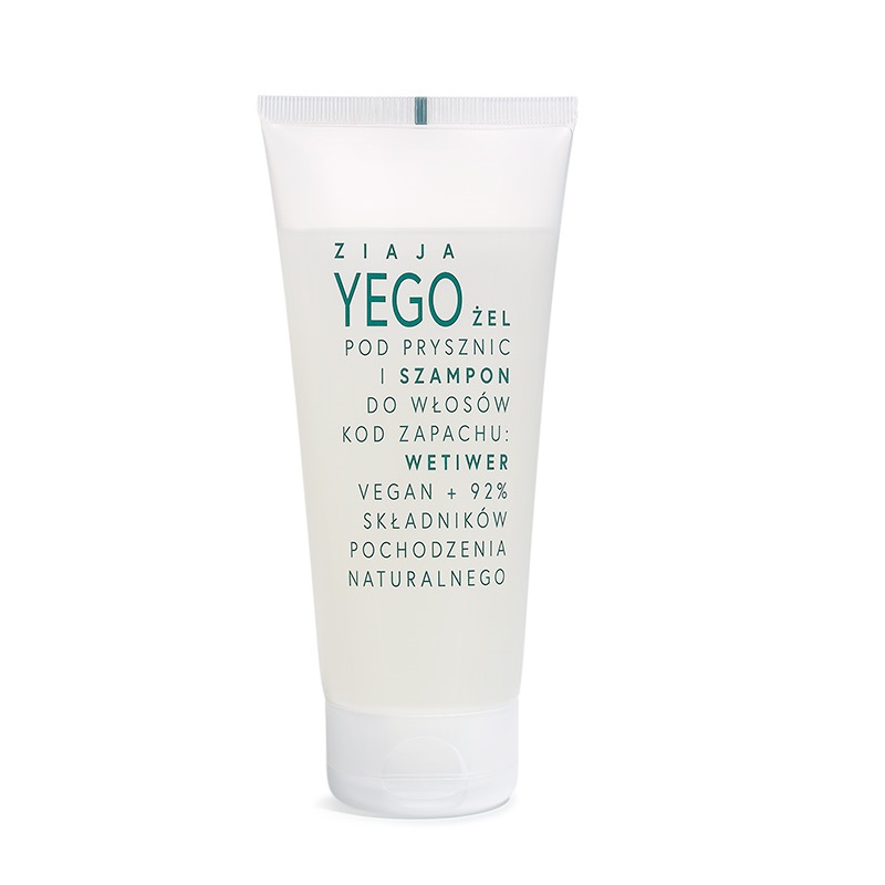 78329481657878957 Yego żel pod prysznic i szampon do włosów Wetiwer 200ml - obrazek 1