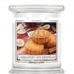 Średnia świeca zapachowa z dwoma knotami Cardamon Gingerbread 411g