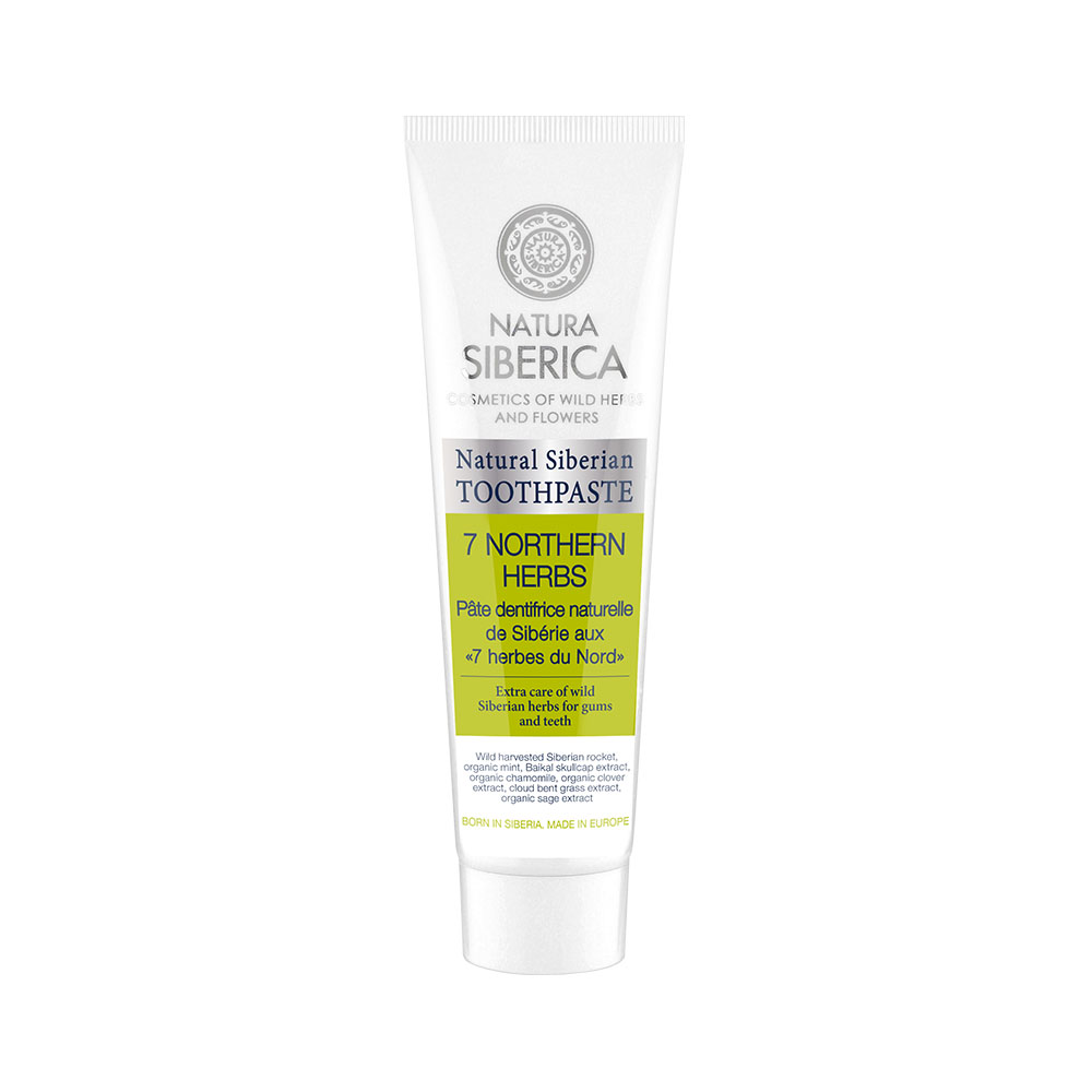 78409221622008517 Natural Siberian Toothpaste naturalna ziołowa pasta do zębów 7 Northern Herbs 100g - obrazek 1
