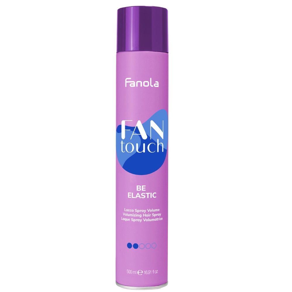 78593081708512435 FanTouch Be Elastic lakier do włosów dodający objętości 500ml - obrazek 1