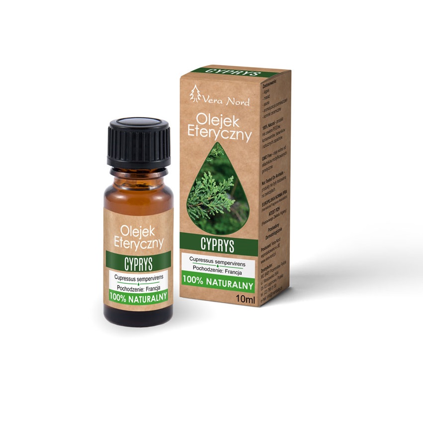 78664011659698635 Naturalny olejek eteryczny Cyprys 10ml - obrazek 1