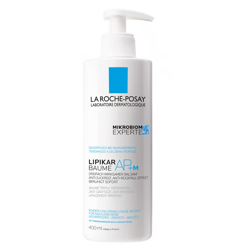78748951728588362 Lipikar Baume AP+M balsam do ciała przeciw swędzeniu i nawracającej suchości 400ml - obrazek 1