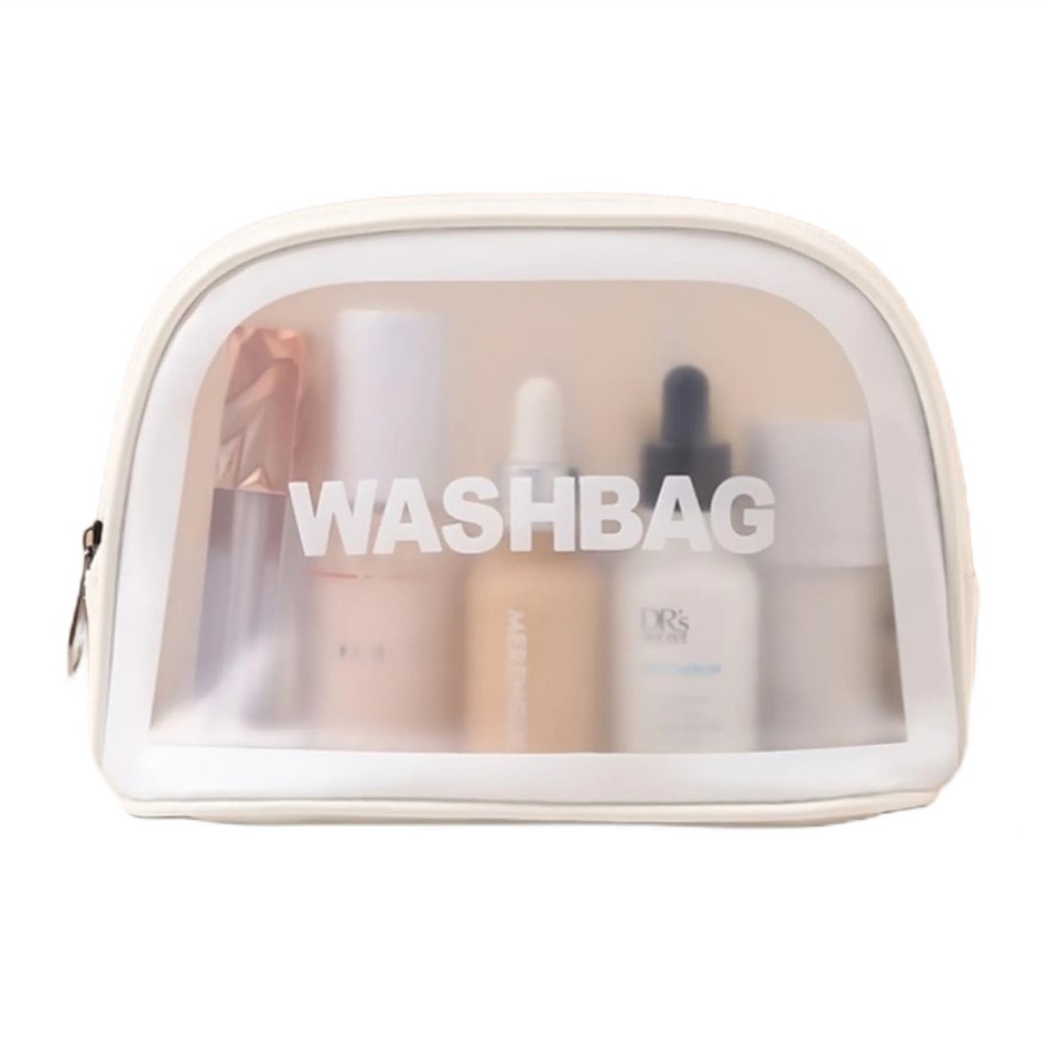 78983351712309579 Washbag kosmetyczka rozkładana Biała - obrazek 1