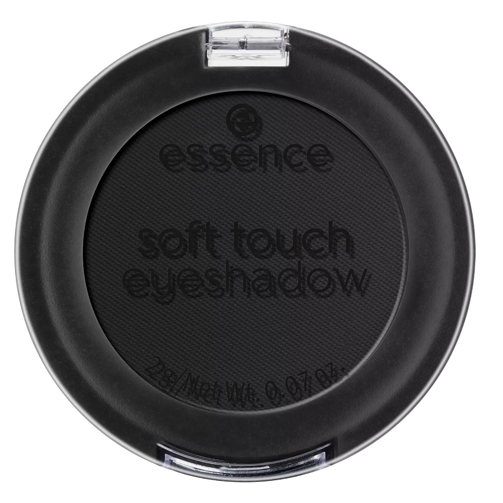 78990511715071289 Soft Touch aksamitny cień do powiek 06 Pitch Black 2g - obrazek 1