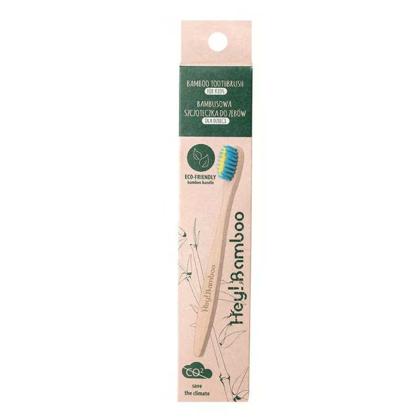 7899581700481810 Bamboo Toothbrush bambusowa szczoteczka do zębów dla dzieci 1szt. - obrazek 1