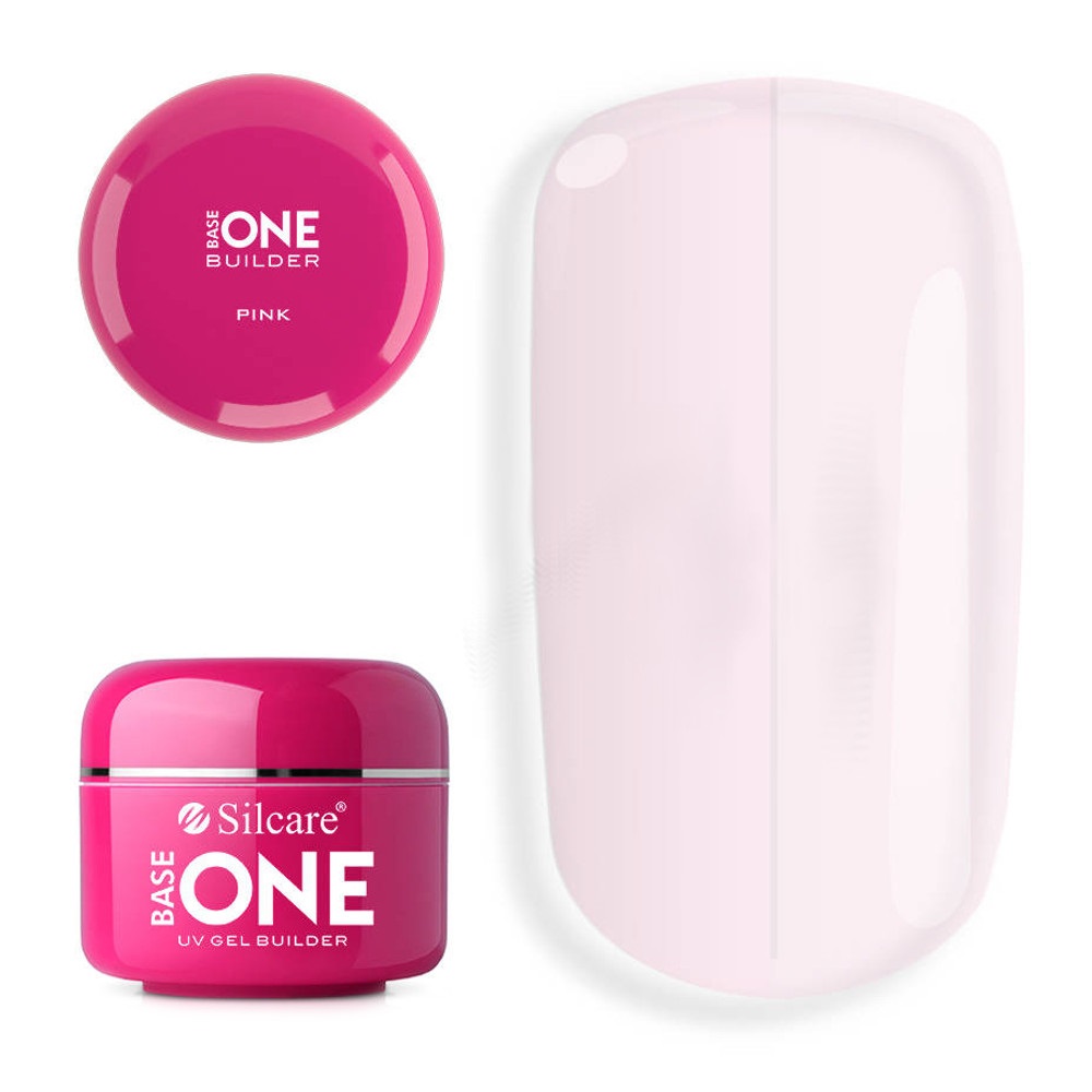 79016271710152922 Base One Pink żel budujący do paznokci 30g - obrazek 1